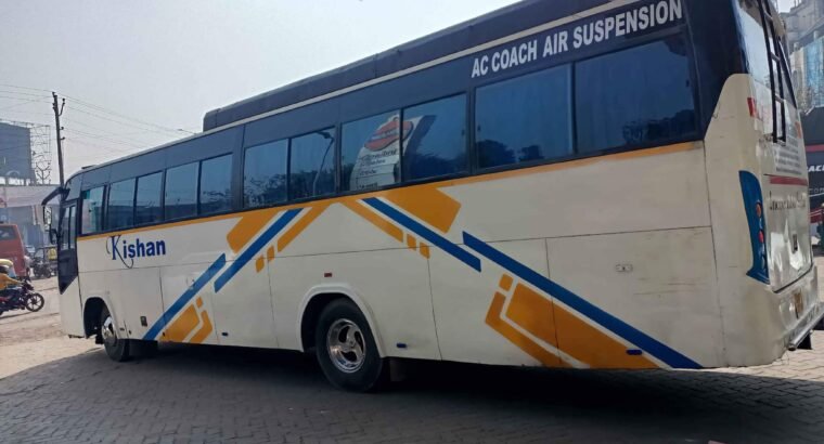 2017 AC air suspension bus for sale