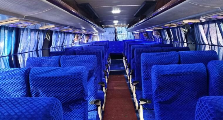 2017 AC air suspension bus for sale